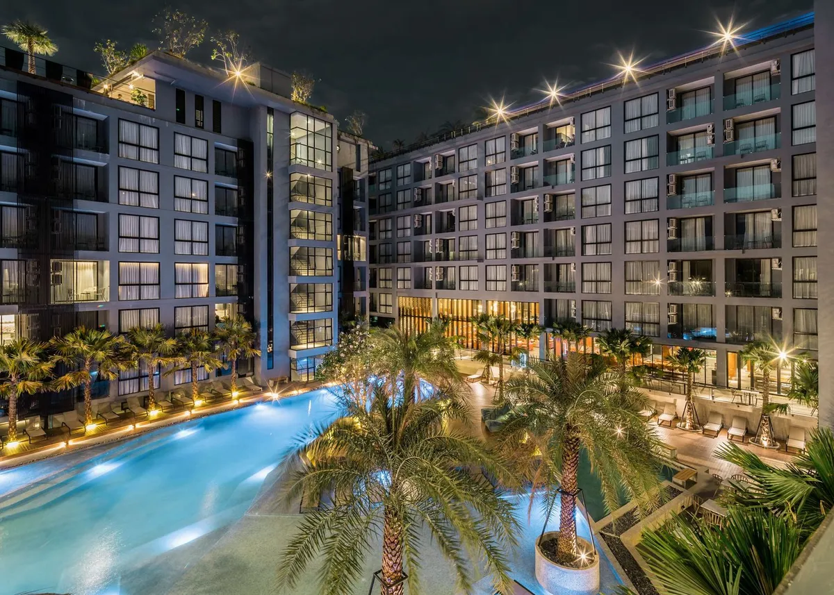 1-bedroom condo, 35 sqm