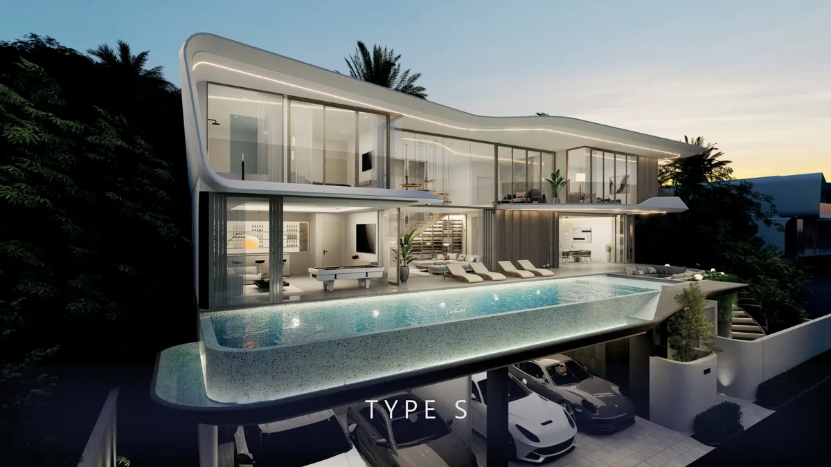 5-bedroom villa, 655 sqm