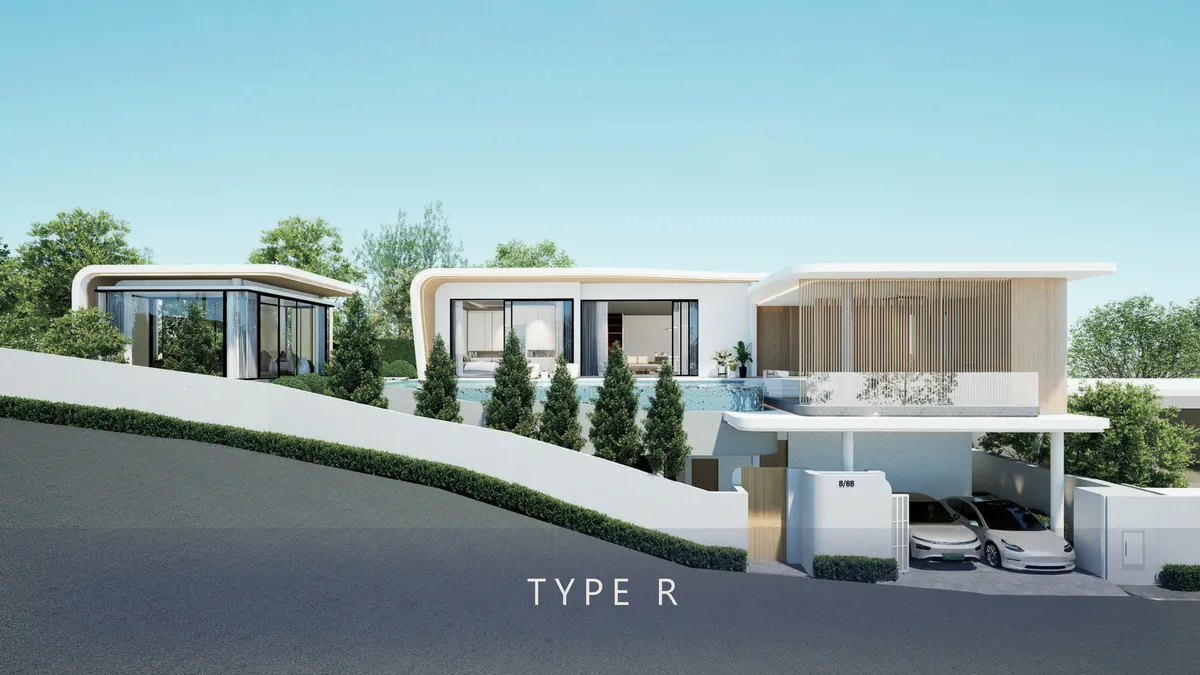 5-bedroom villa, 655 sqm