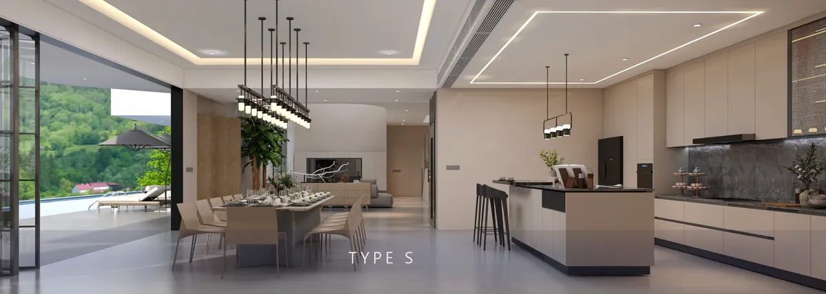6-bedroom villa, 851 sqm