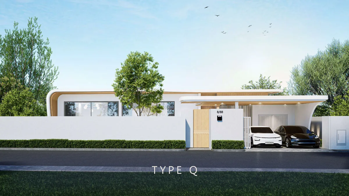 6-bedroom villa, 851 sqm