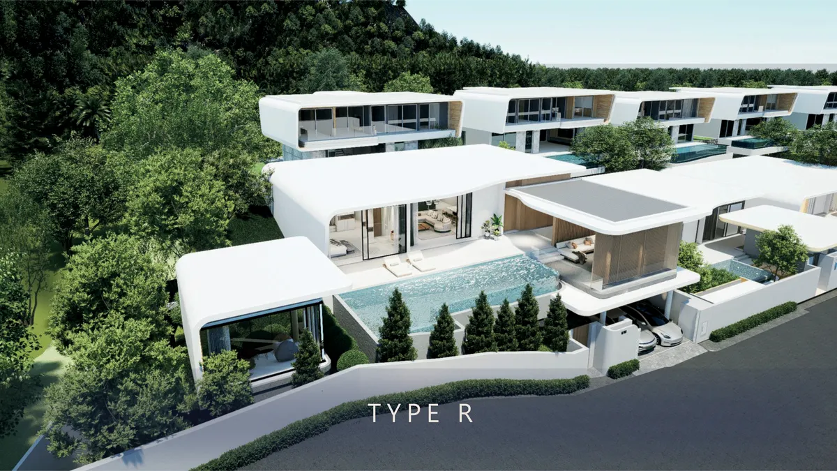 6-bedroom villa, 851 sqm