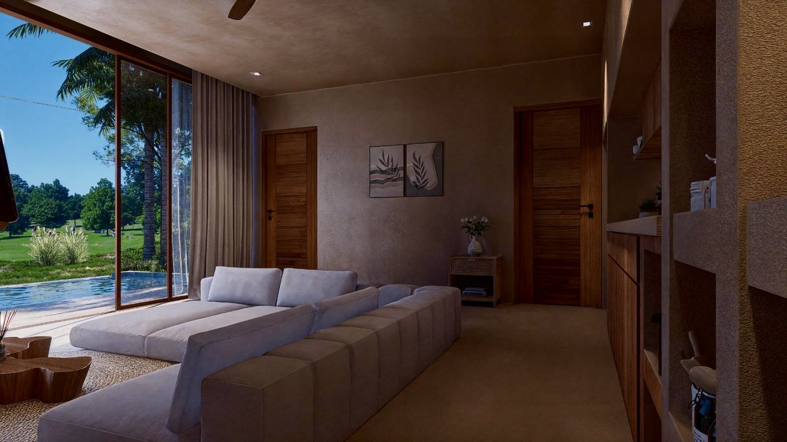 1-bedroom villa, 120 sqm