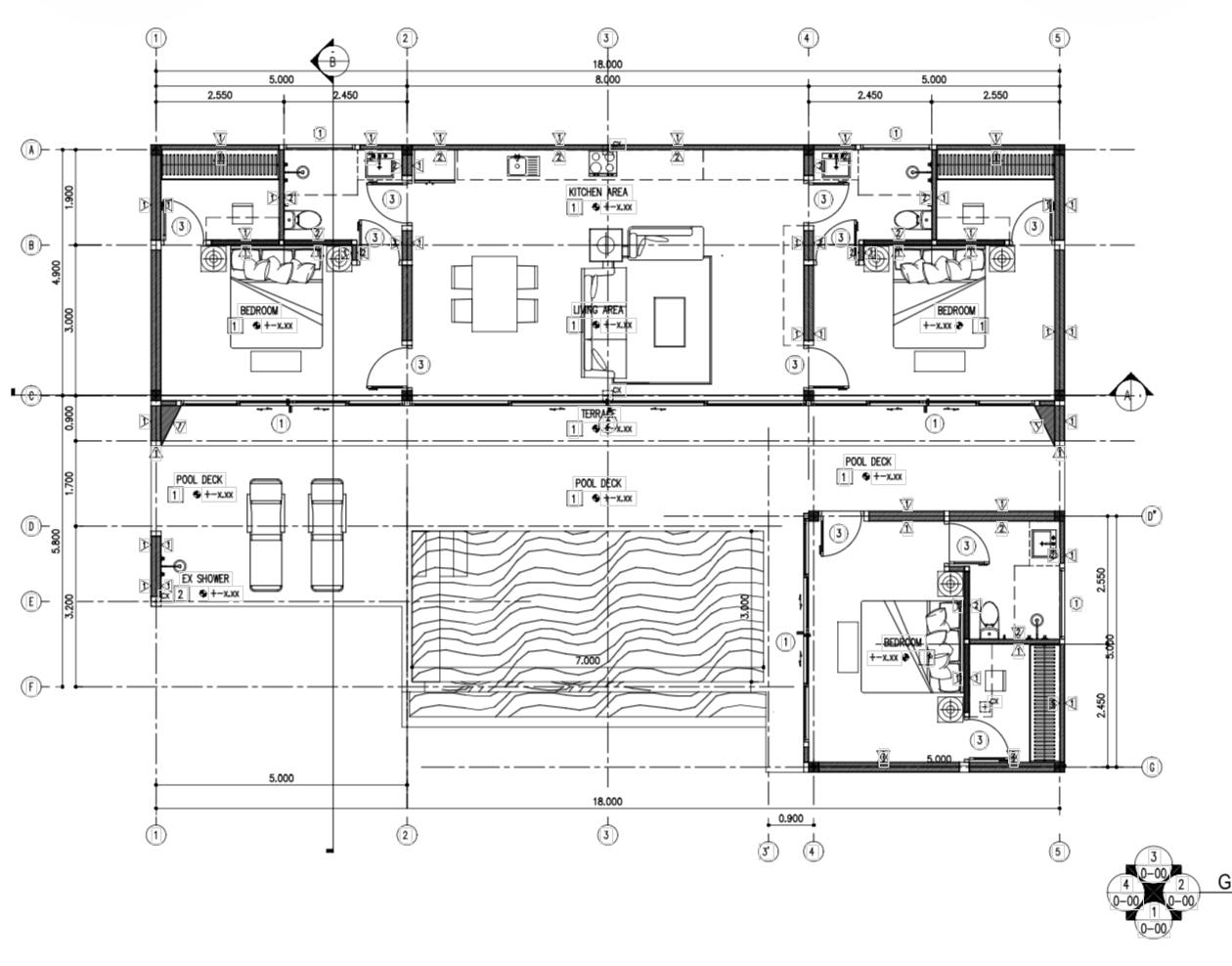 3-bedroom villa, 194 sqm