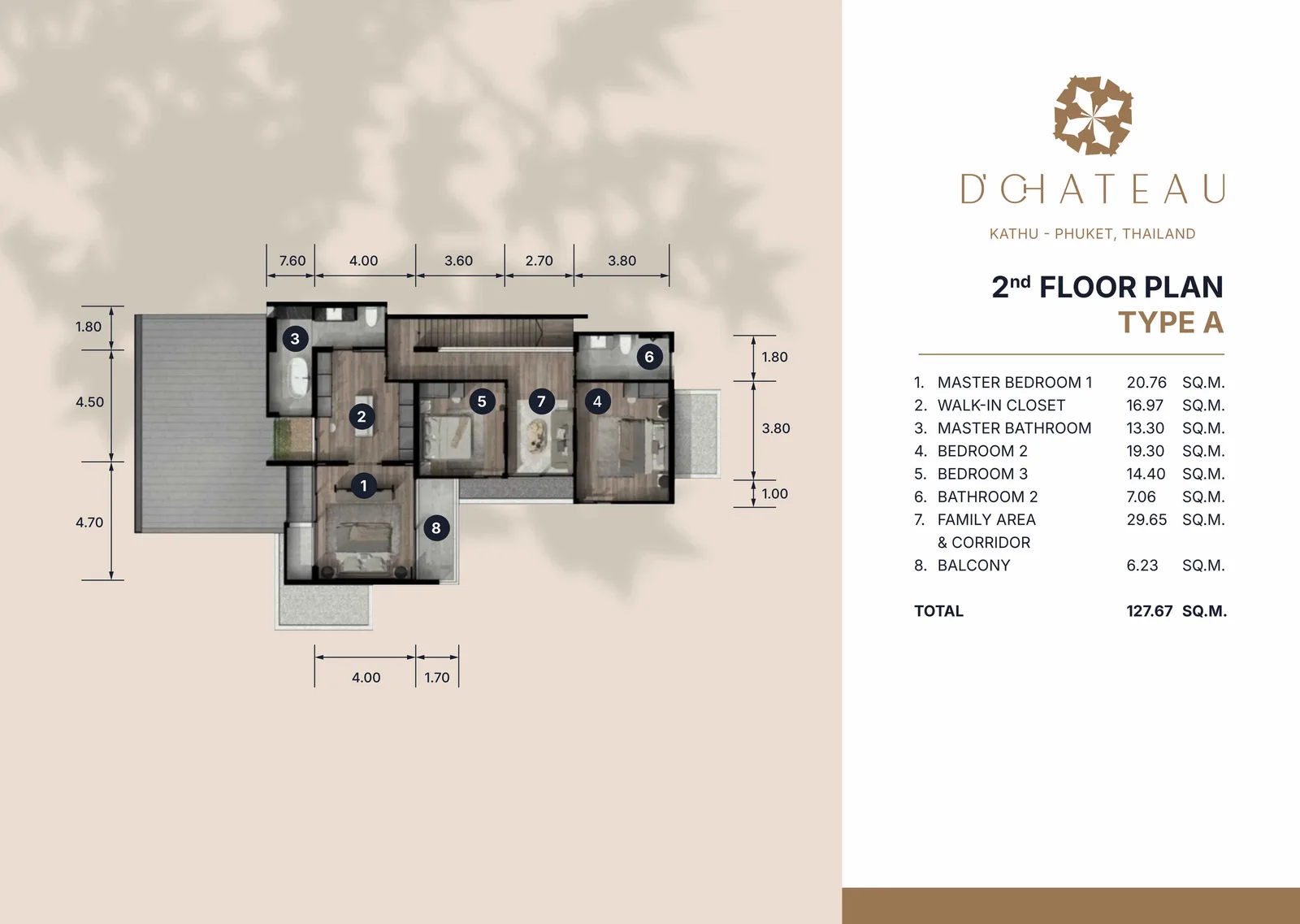 4-bedroom villa, 330 sqm