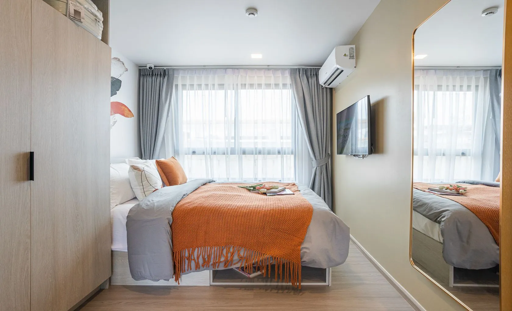 1-bedroom condo, 24 sqm
