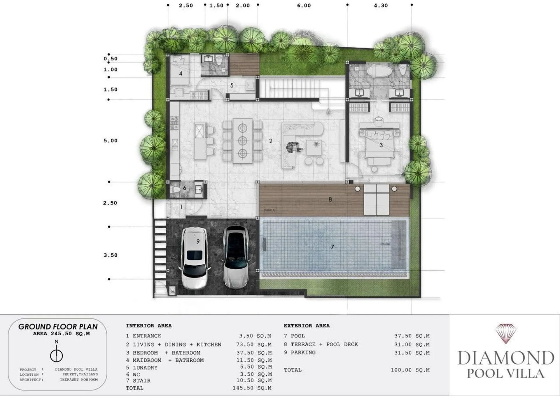 Villa, 225 sqm