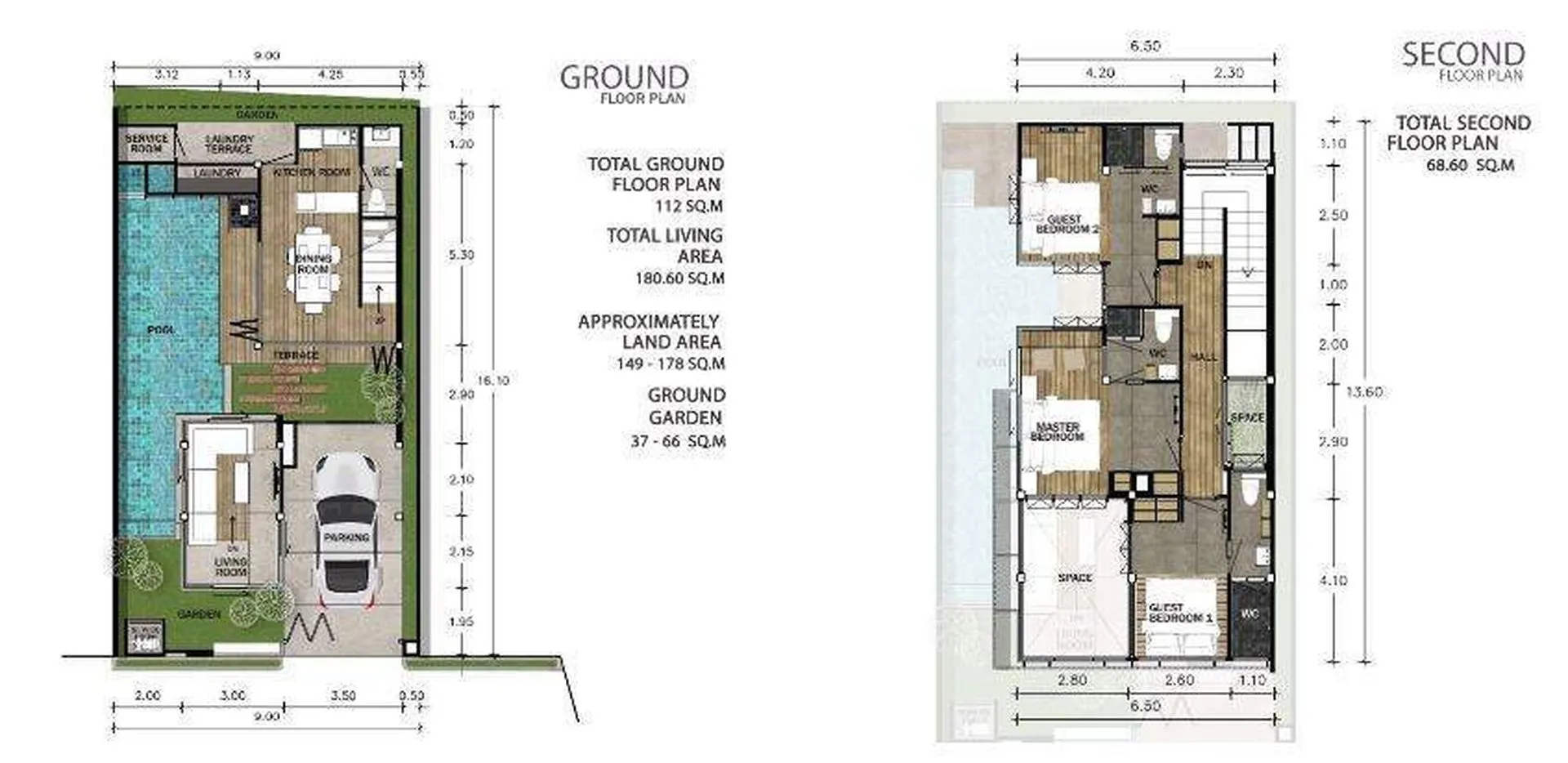 Villa, 215 sqm