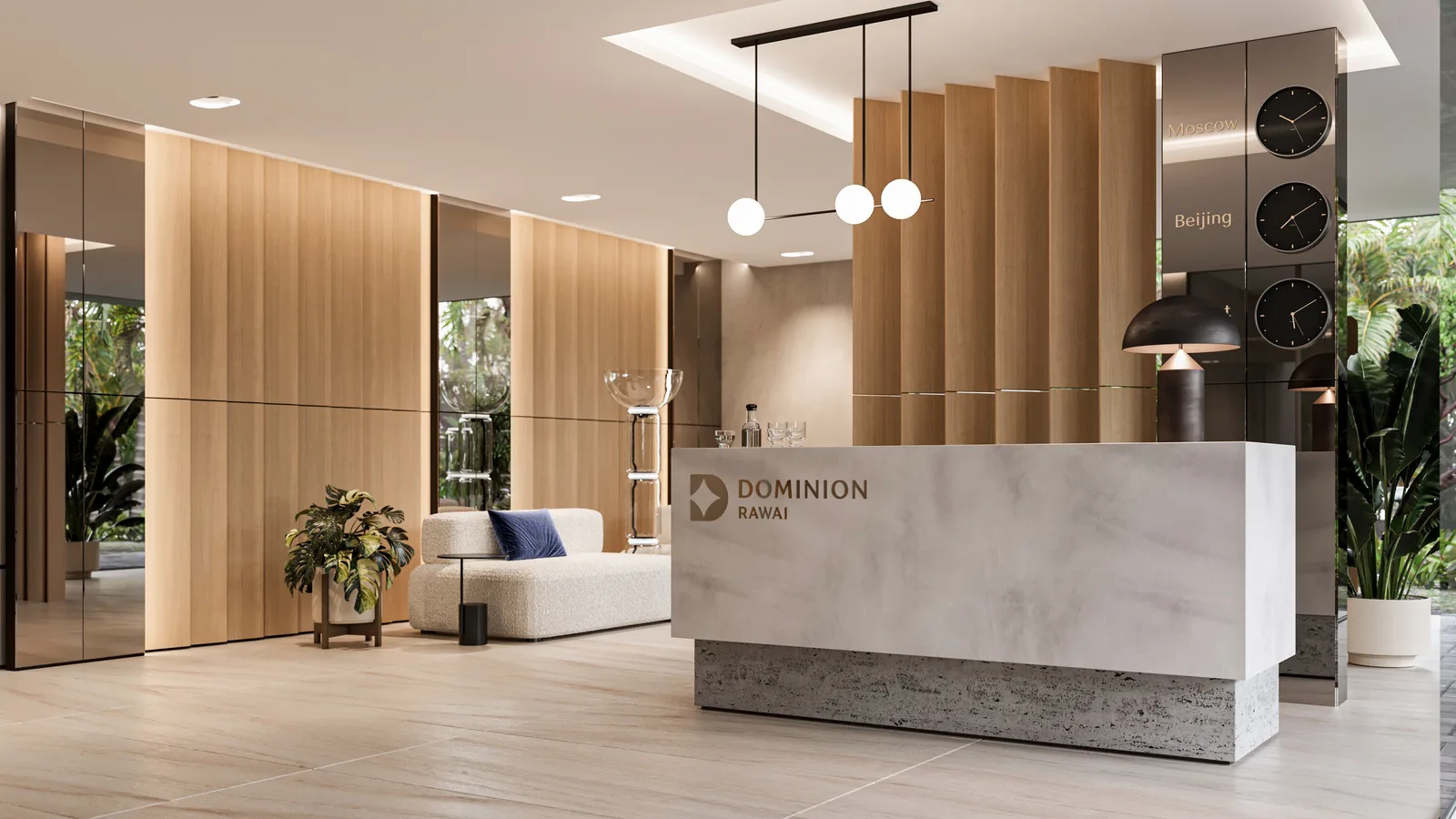 1-bedroom condo, 53 sqm