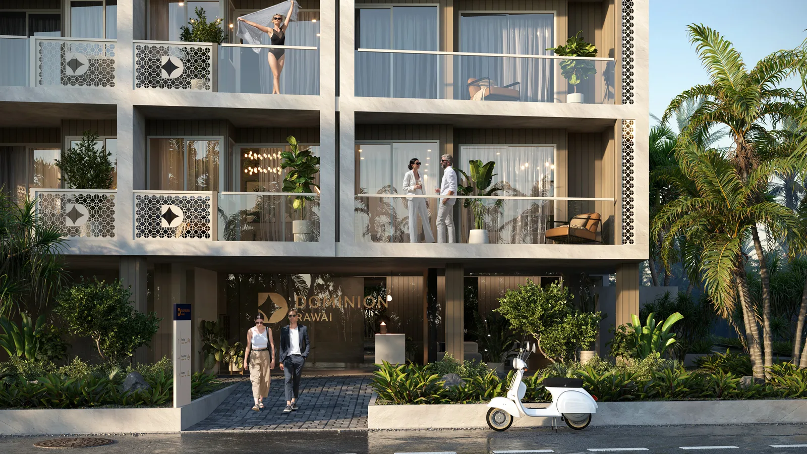 1-bedroom condo, 53 sqm