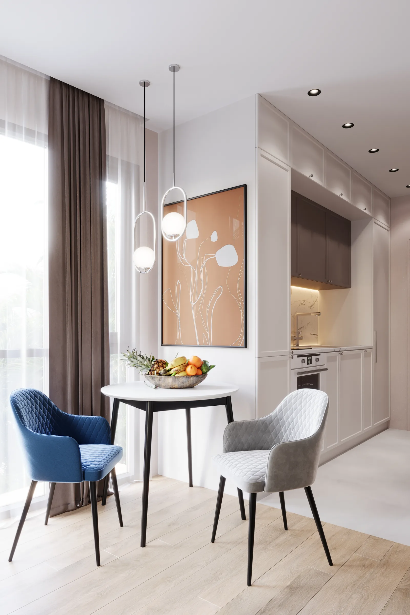 2-bedroom condo, 57 sqm