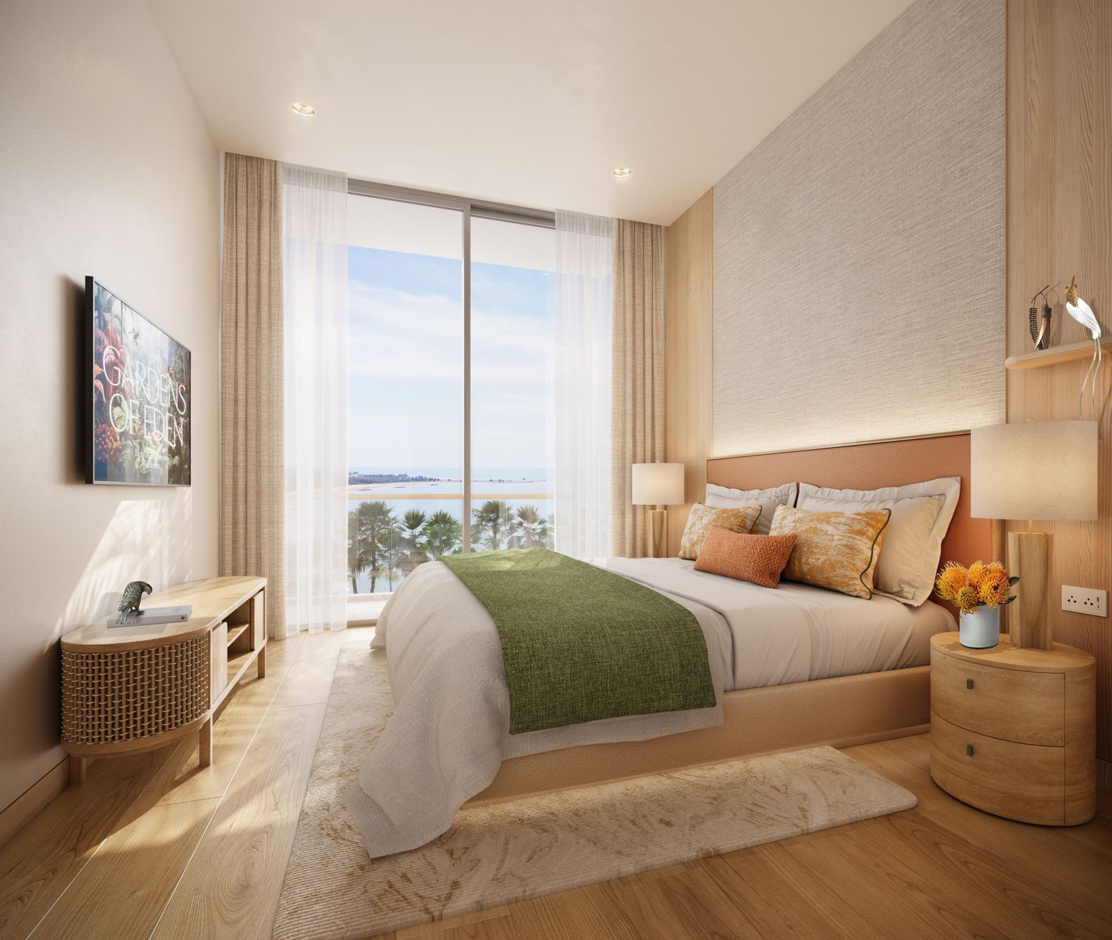 1-bedroom condo, 72 sqm