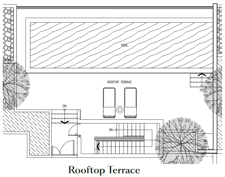 2-bedroom condo, 105 sqm