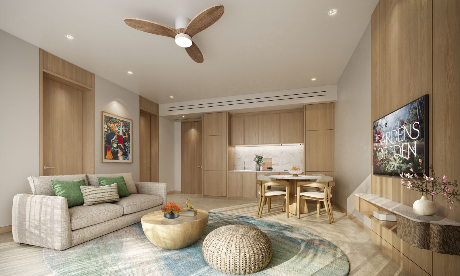 4-bedroom condo, 381 sqm