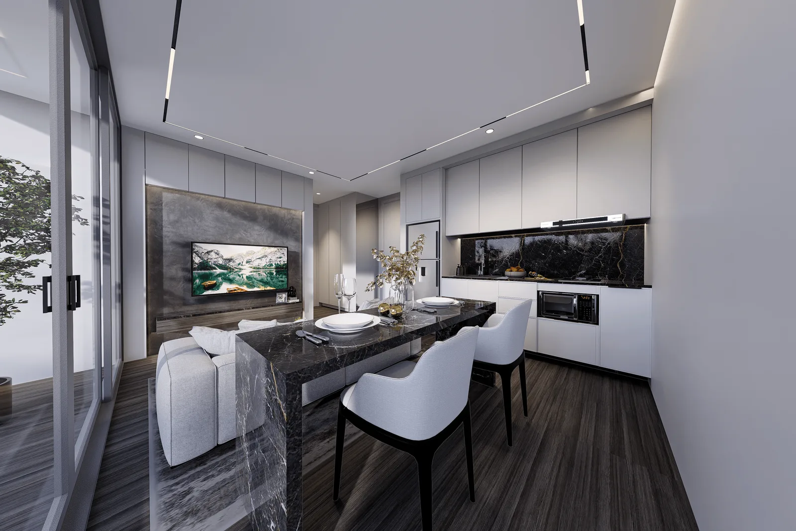 Studio, 35 sqm