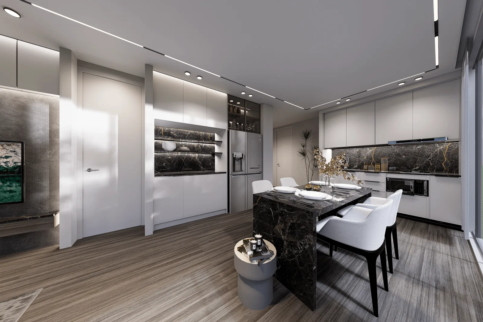 1-bedroom condo, 37 sqm