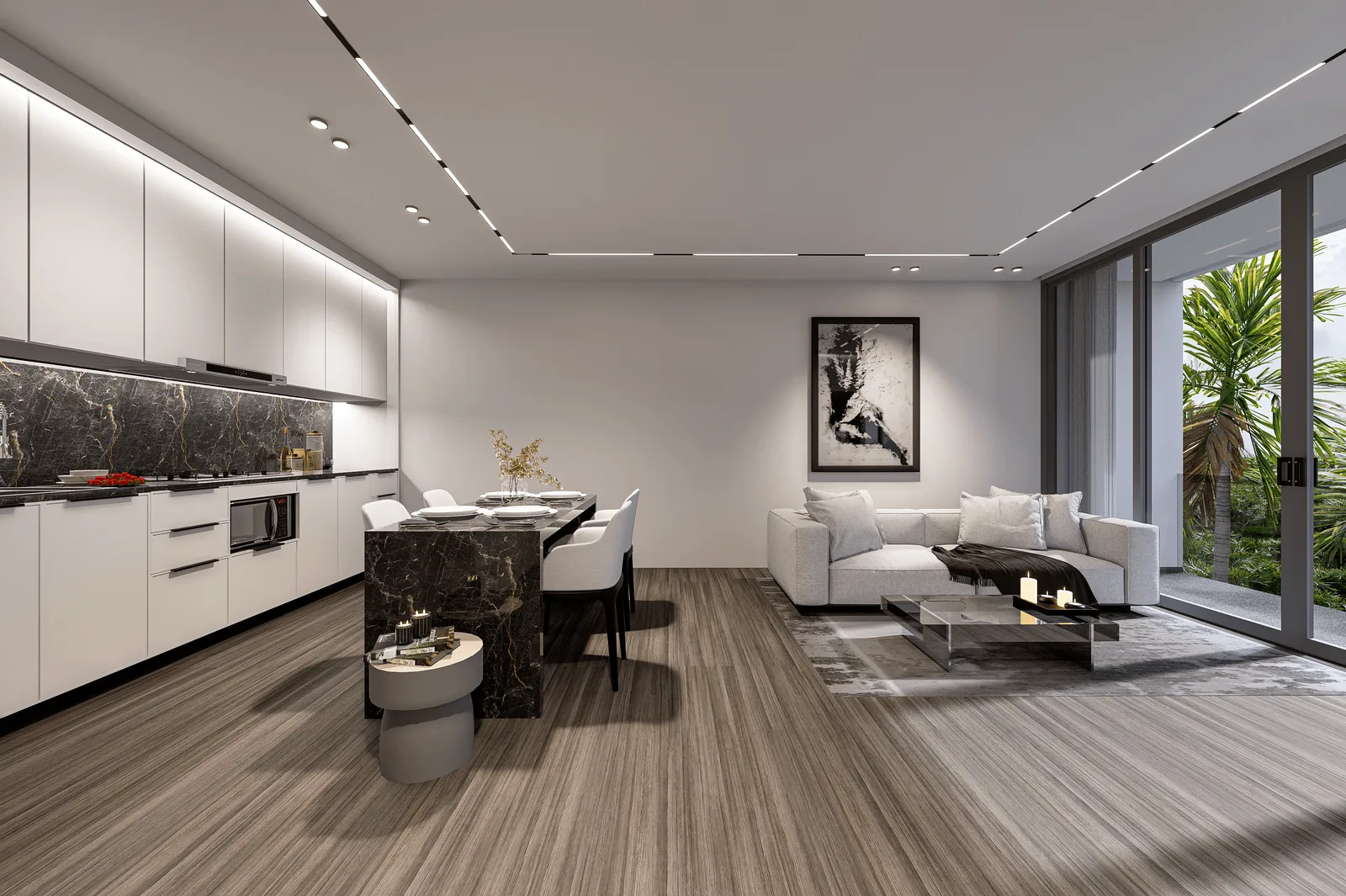 1-bedroom condo, 37 sqm