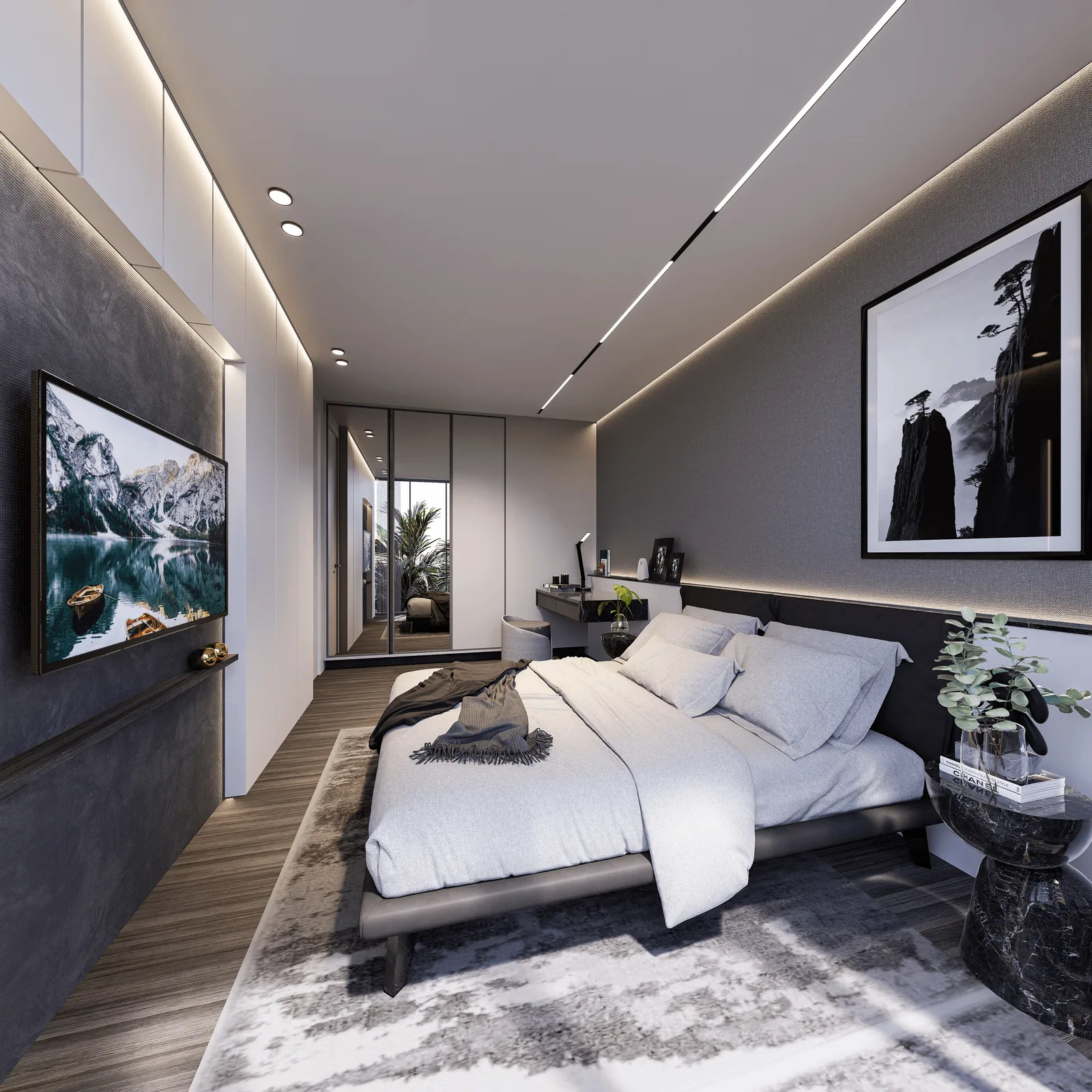 2-bedroom condo, 64 sqm