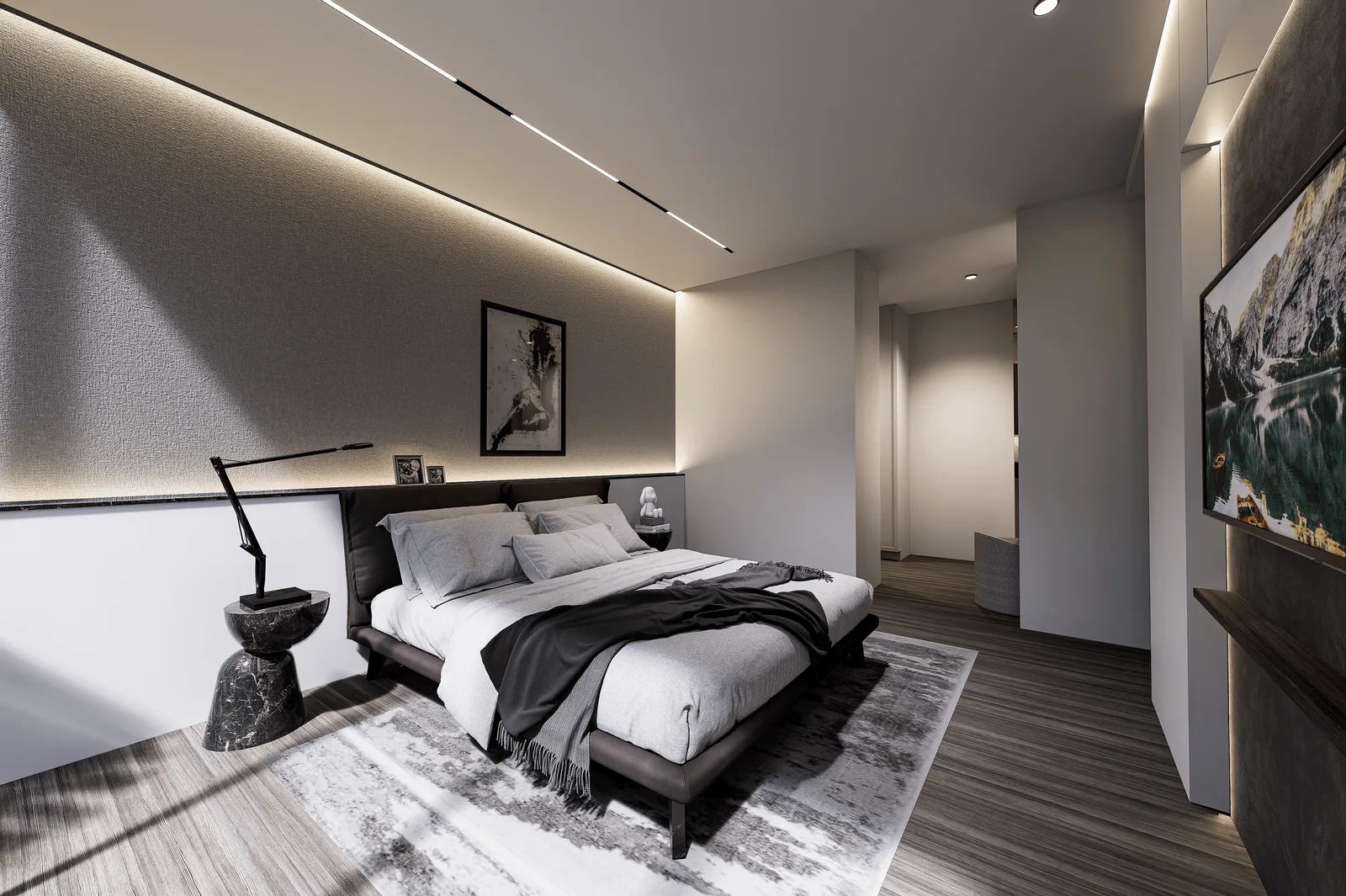 2-bedroom condo, 64 sqm