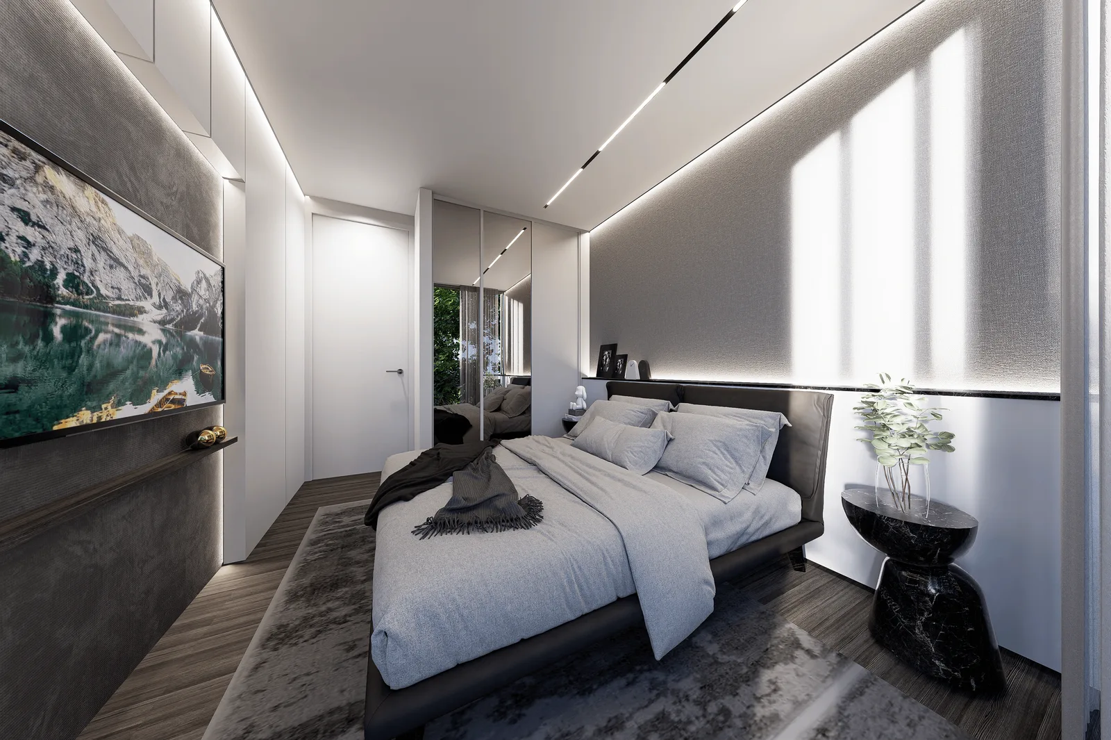 2-bedroom condo, 64 sqm