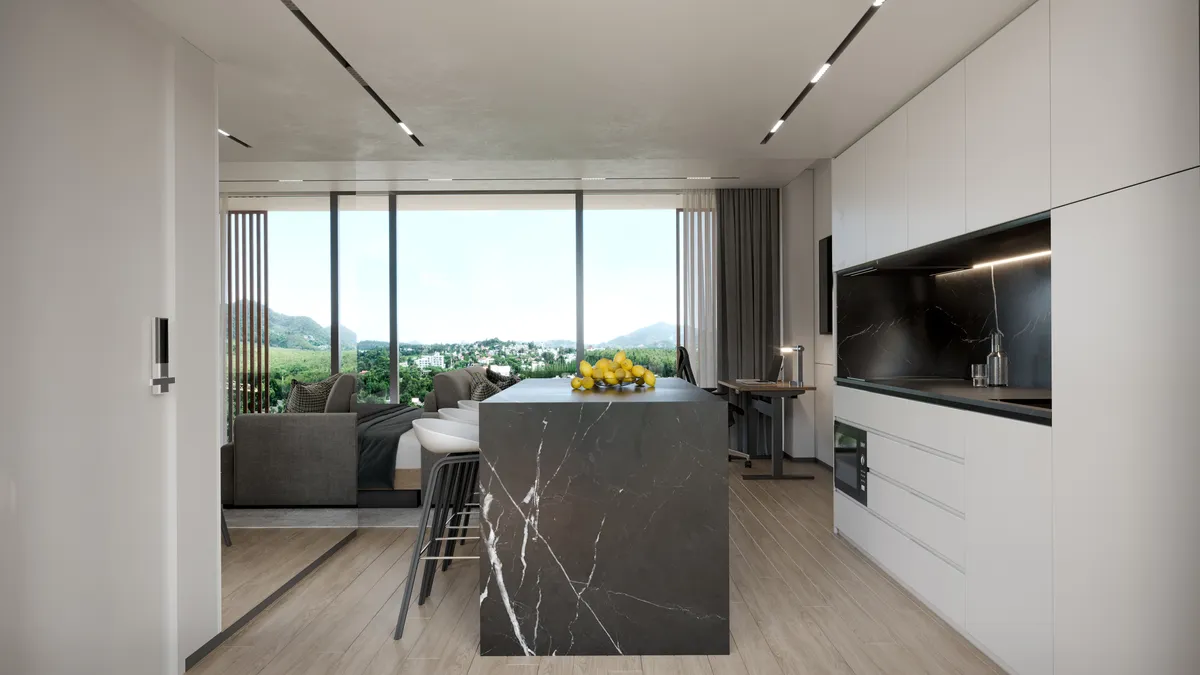 Studio, 53 sqm