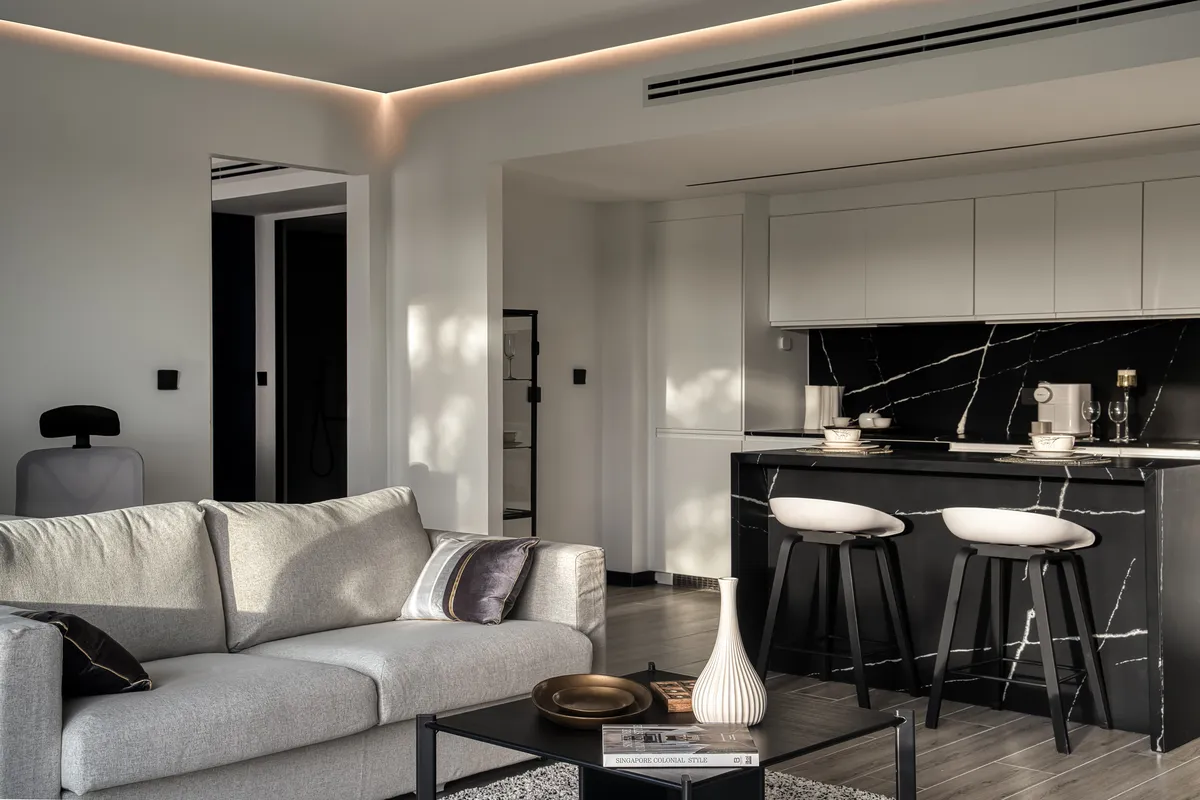 1-bedroom condo, 52 sqm
