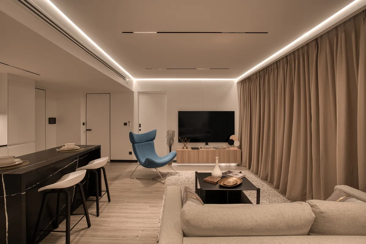1-bedroom condo, 52 sqm