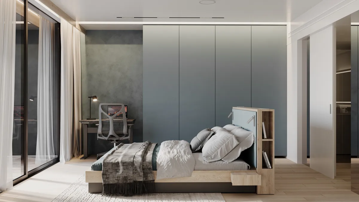 2-bedroom condo, 81 sqm