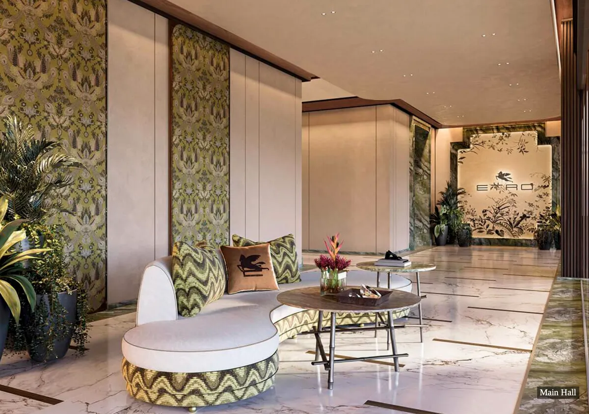 4-bedroom penthouse, 385 sqm
