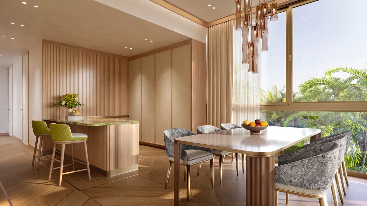 4-bedroom penthouse, 385 sqm