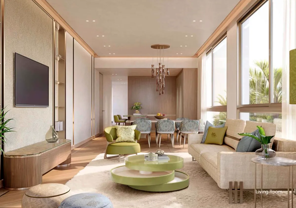 3-bedroom condo, 222 sqm