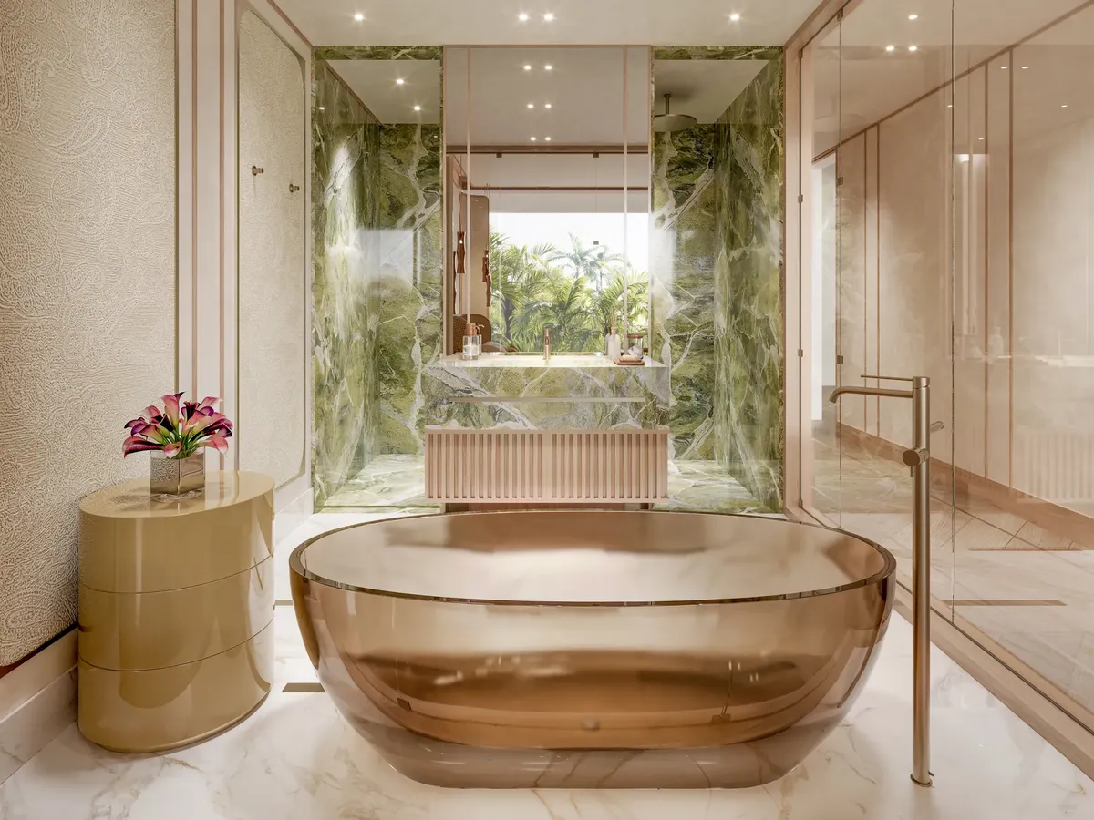 3-bedroom penthouse, 438 sqm