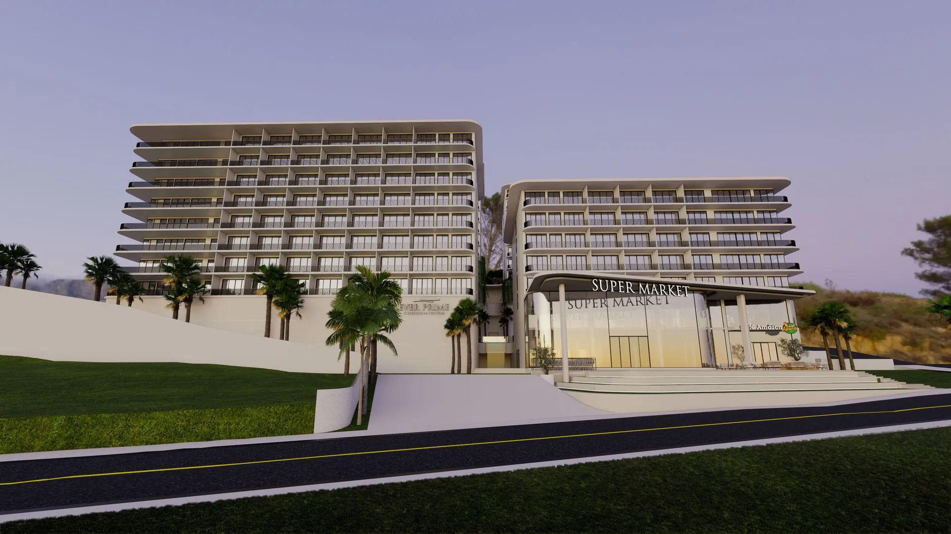 1-bedroom condo, 51 sqm