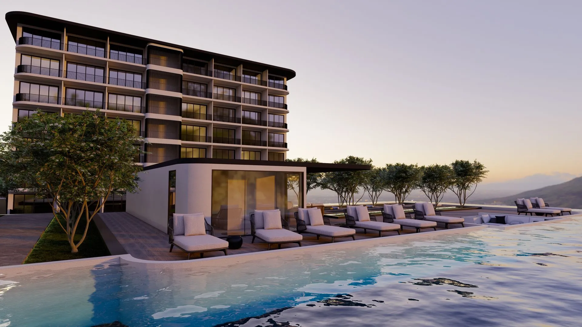 1-bedroom condo, 51 sqm