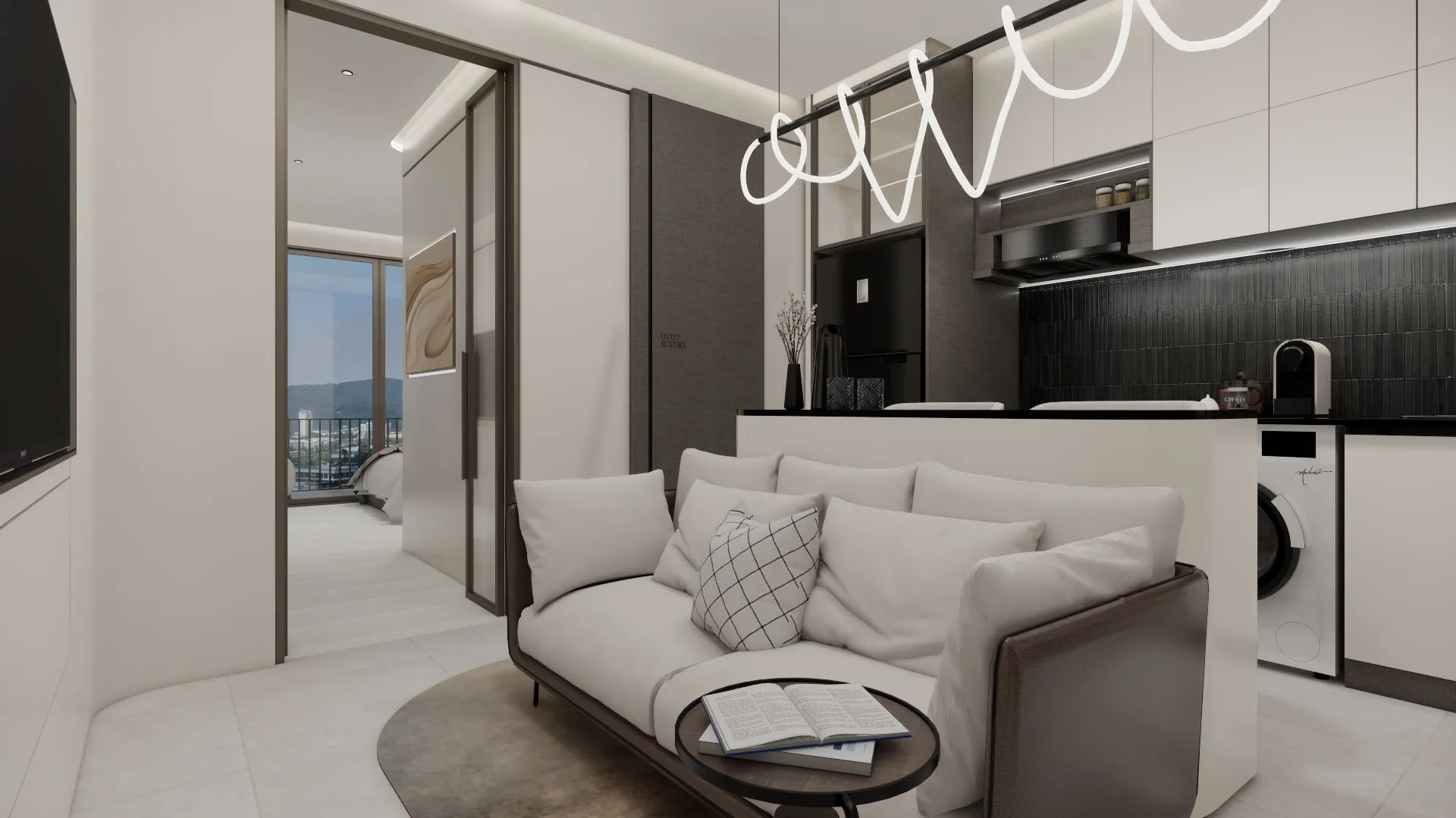 2-bedroom condo, 51 sqm