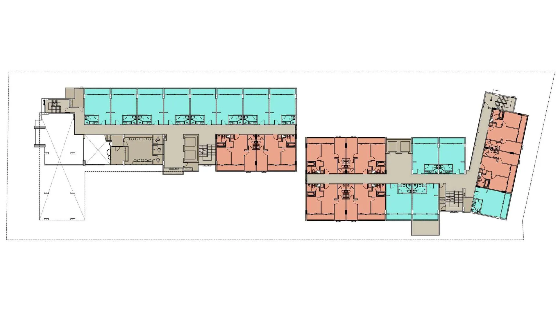 2-bedroom condo, 52 sqm