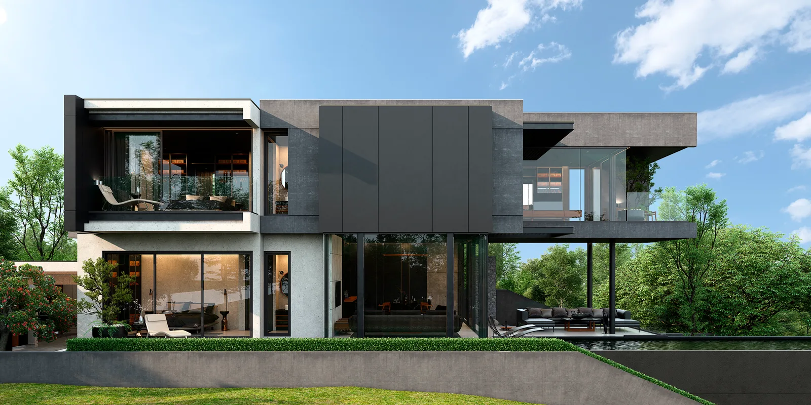 4-bedroom villa, 402 sqm