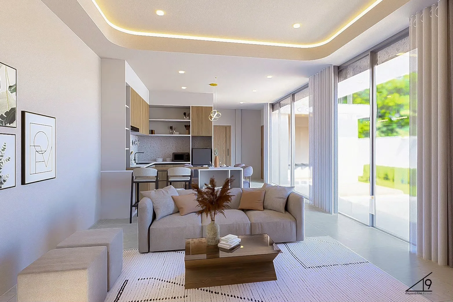 2-bedroom villa, 191 sqm