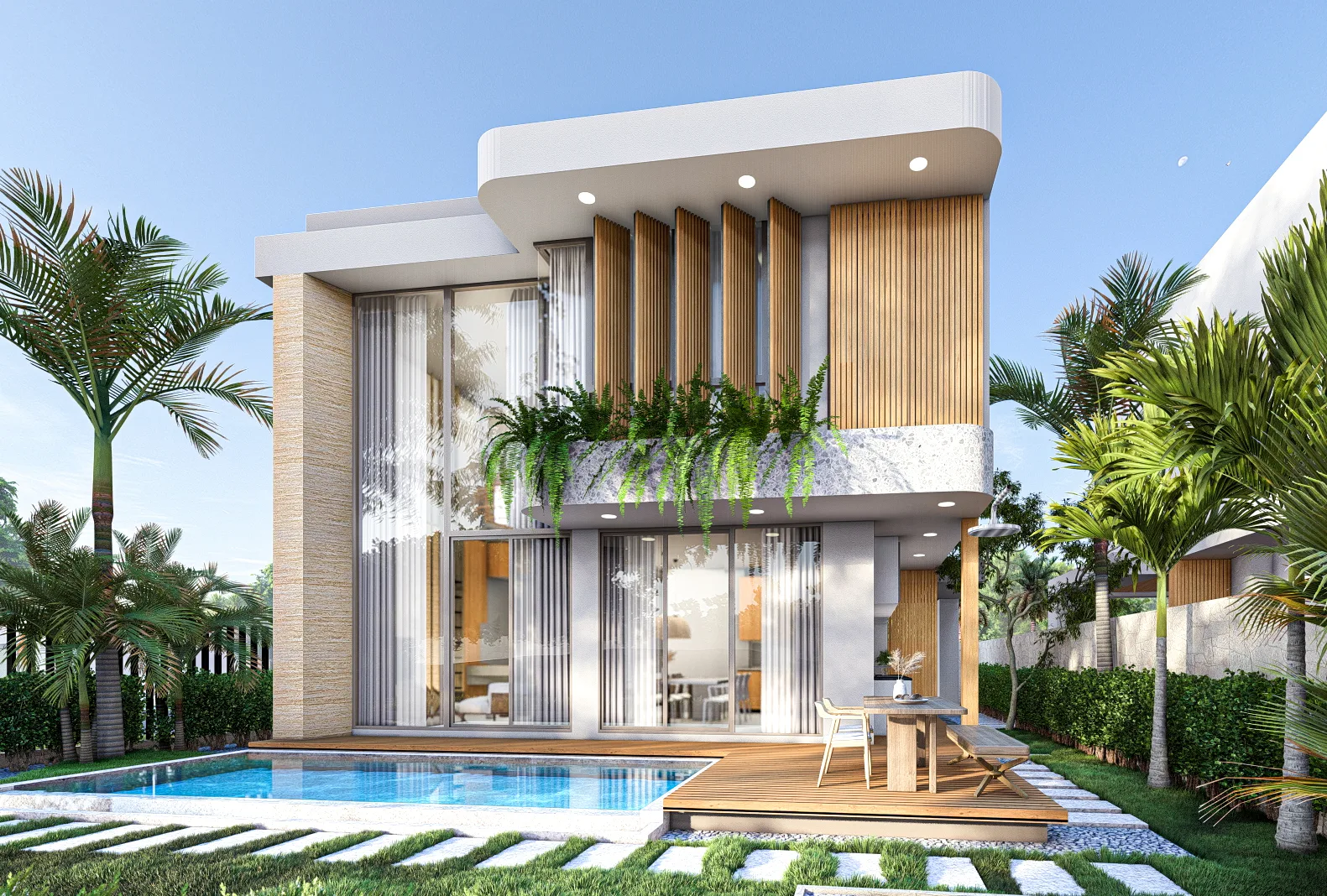 2-bedroom villa, 191 sqm