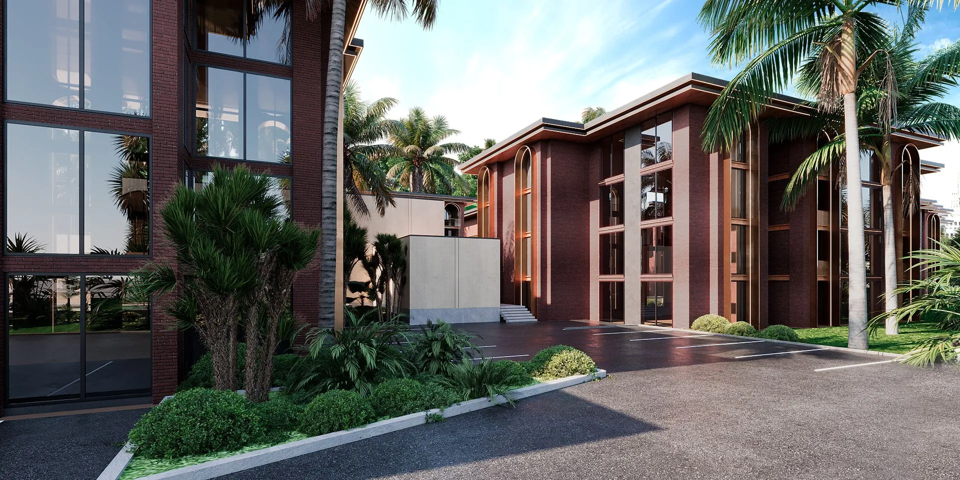 1-bedroom condo, 47 sqm