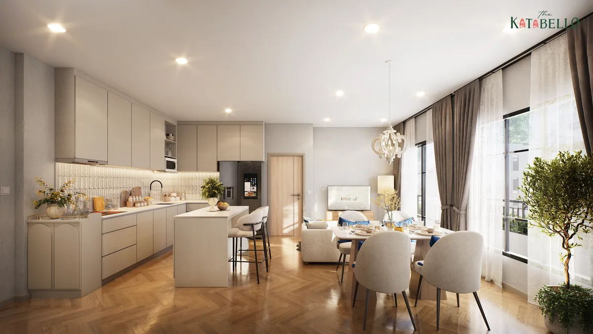 1-bedroom condo, 28 sqm