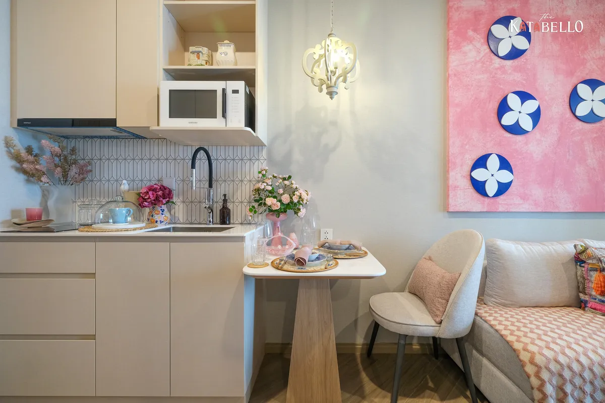 1-bedroom condo, 28 sqm