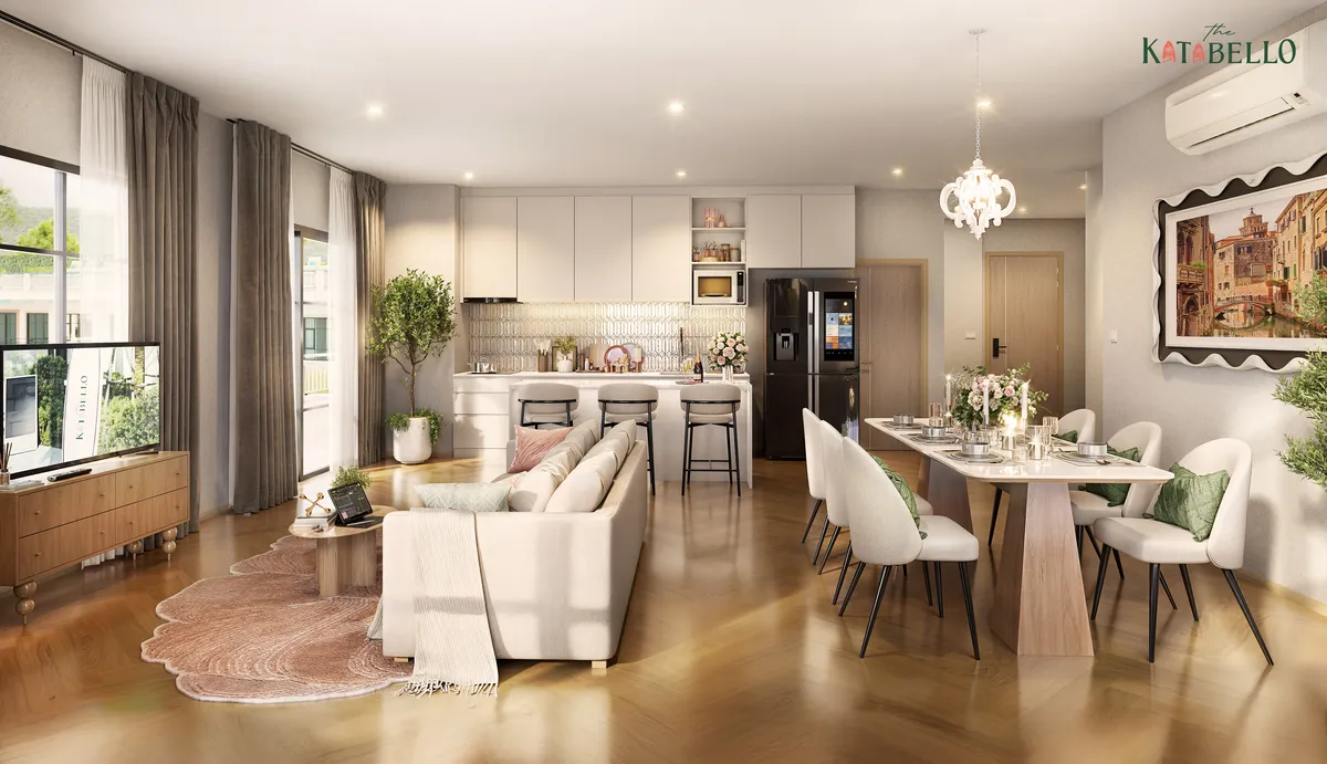 1-bedroom condo, 28 sqm