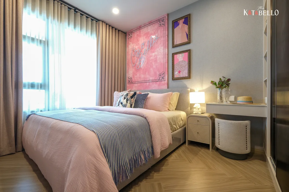 1-bedroom condo, 28 sqm