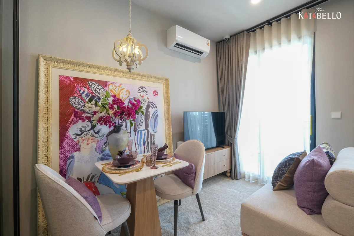 1-bedroom condo, 28 sqm