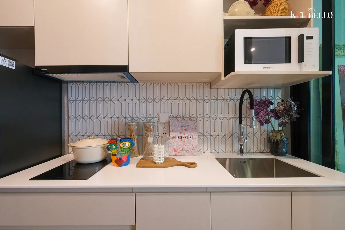 1-bedroom condo, 28 sqm