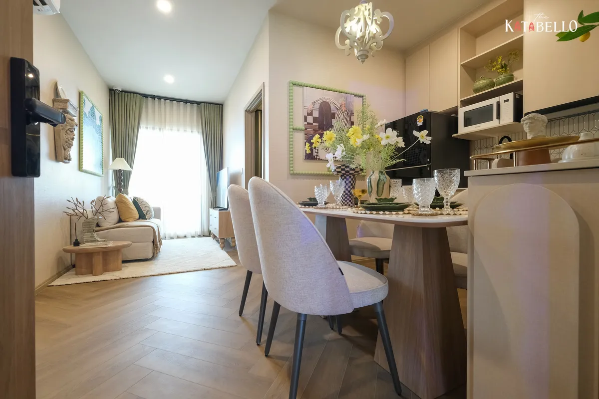 1-bedroom condo, 28 sqm
