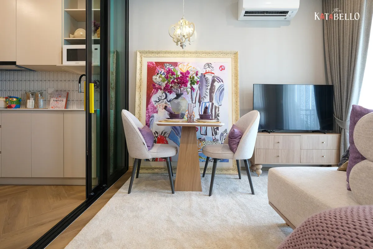 2-bedroom condo, 66 sqm