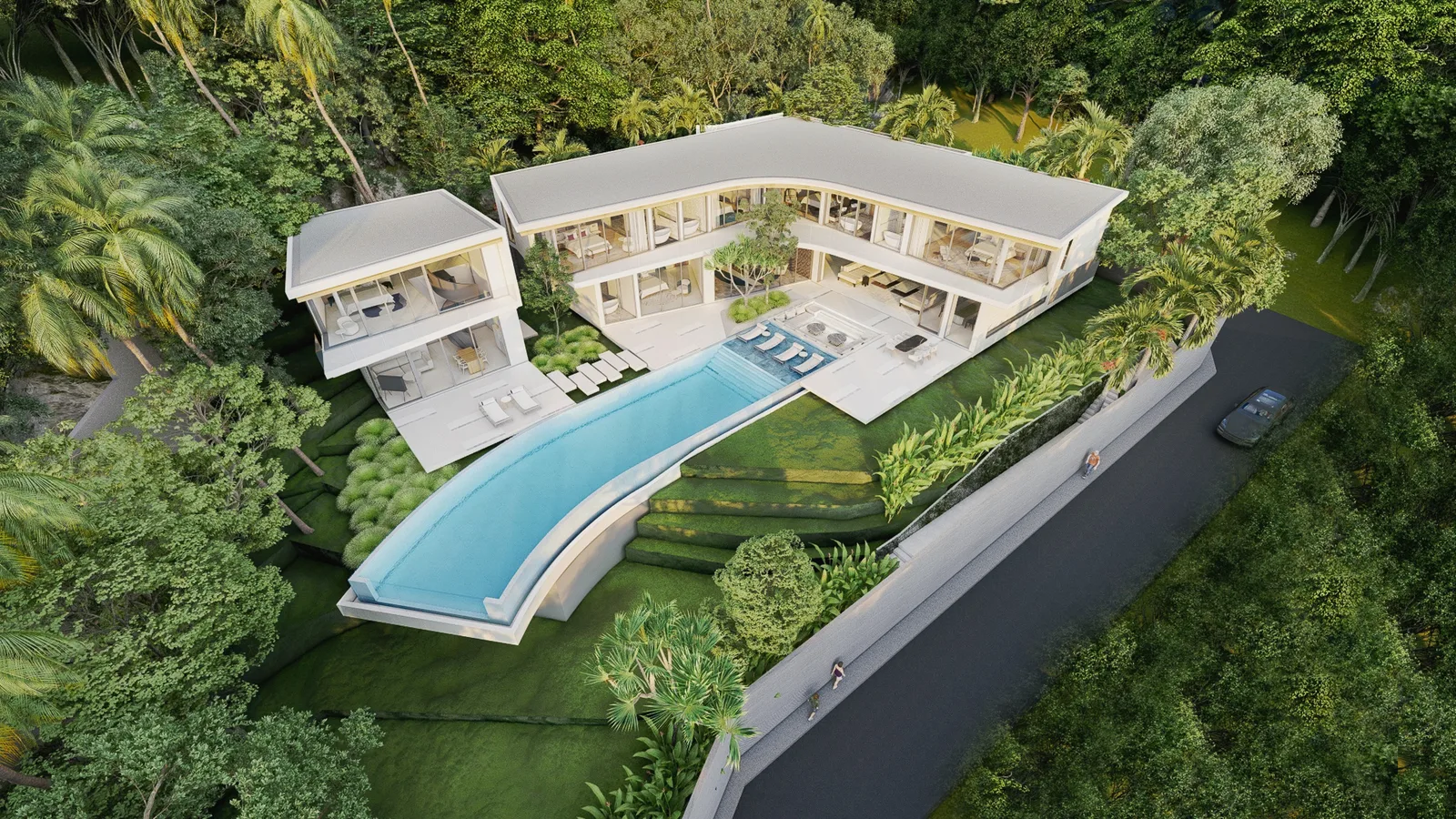 5-bedroom villa, 917 sqm