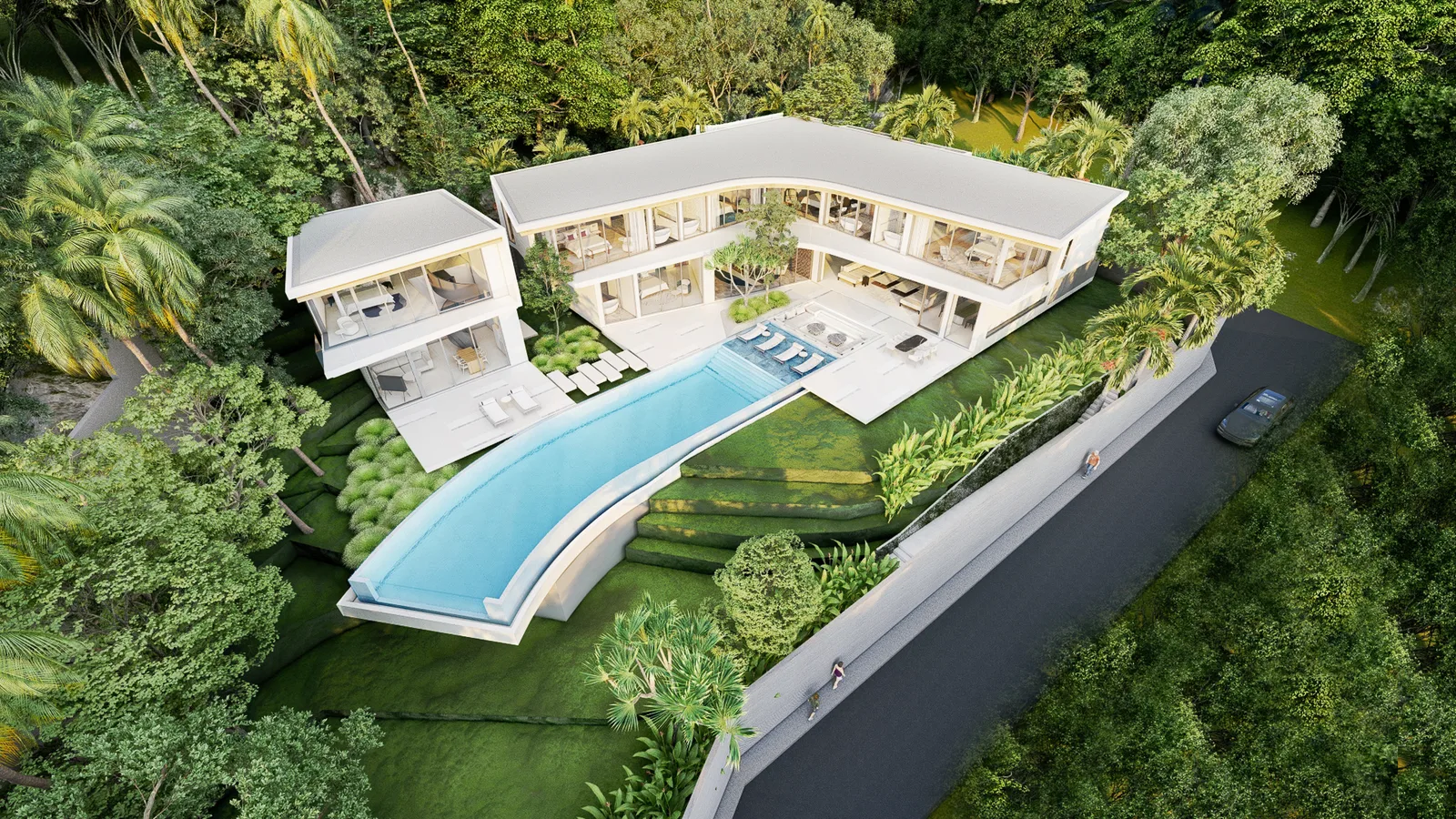 5-bedroom villa, 917 sqm